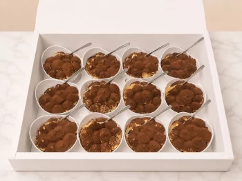 Tiramisu Cups for corporate events Singapore