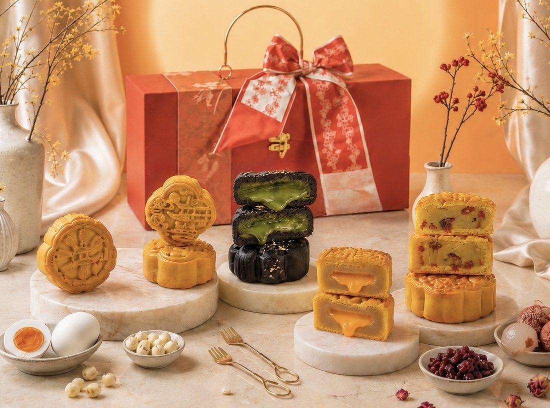 Imperial Mooncake box with delivery singapore