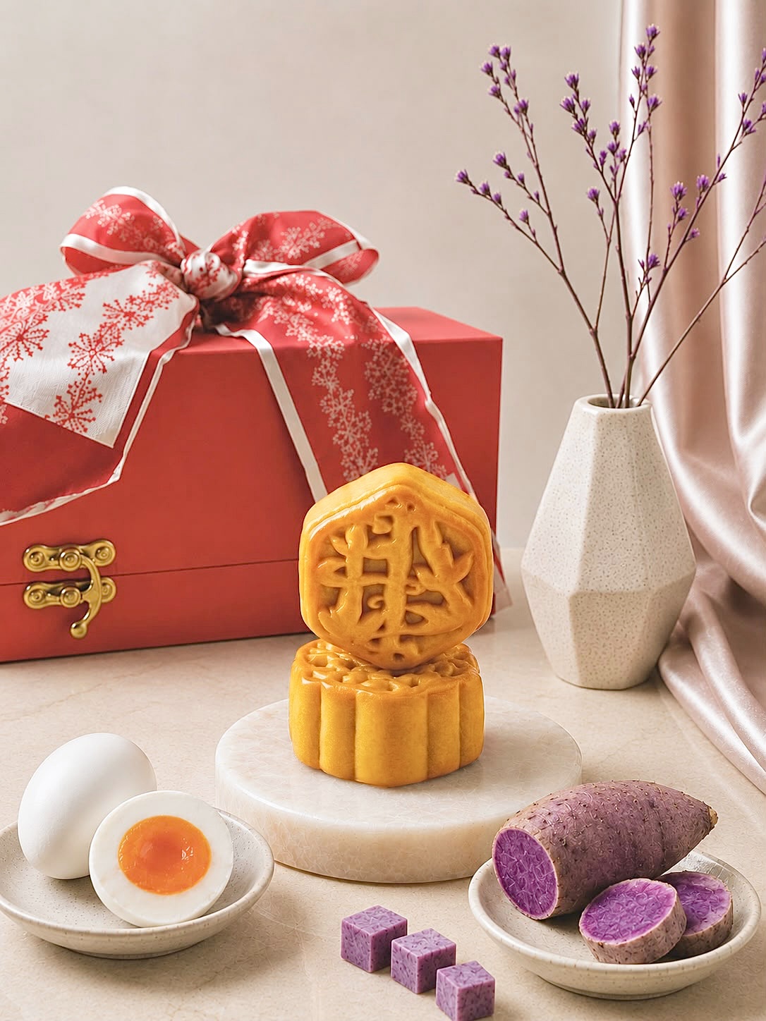 Best yam taro and lava salted egg mooncakes in singapore low in sugar perfect for gifting and delivery