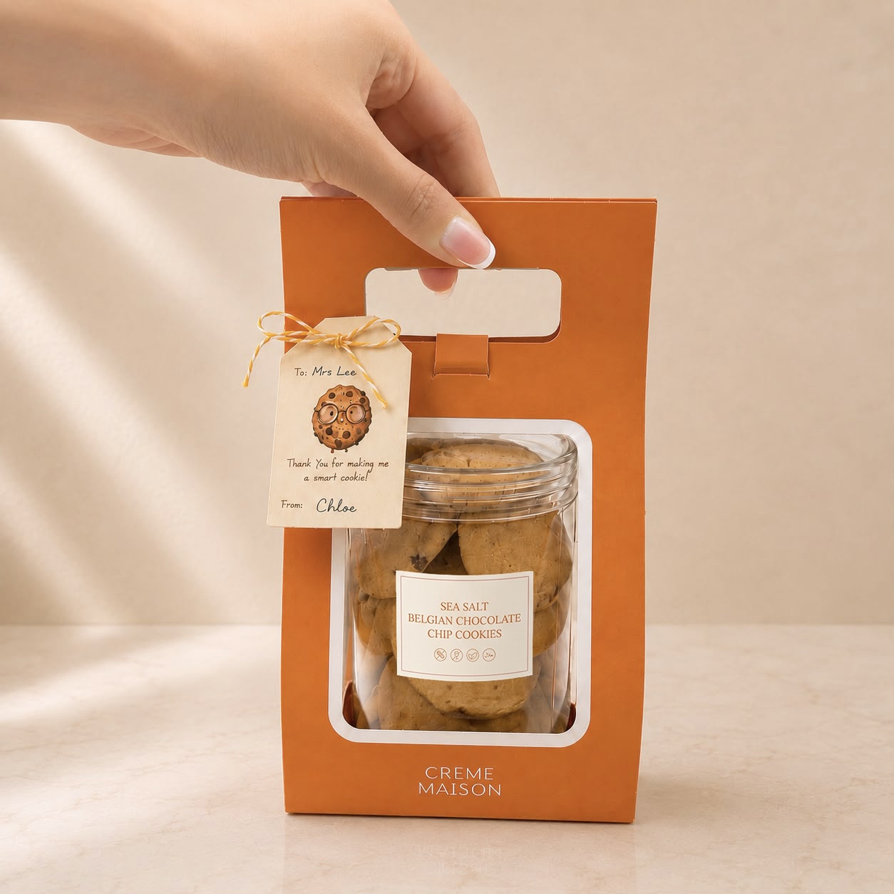 Best Teacher’s Day Chocolate Chip Cookies present