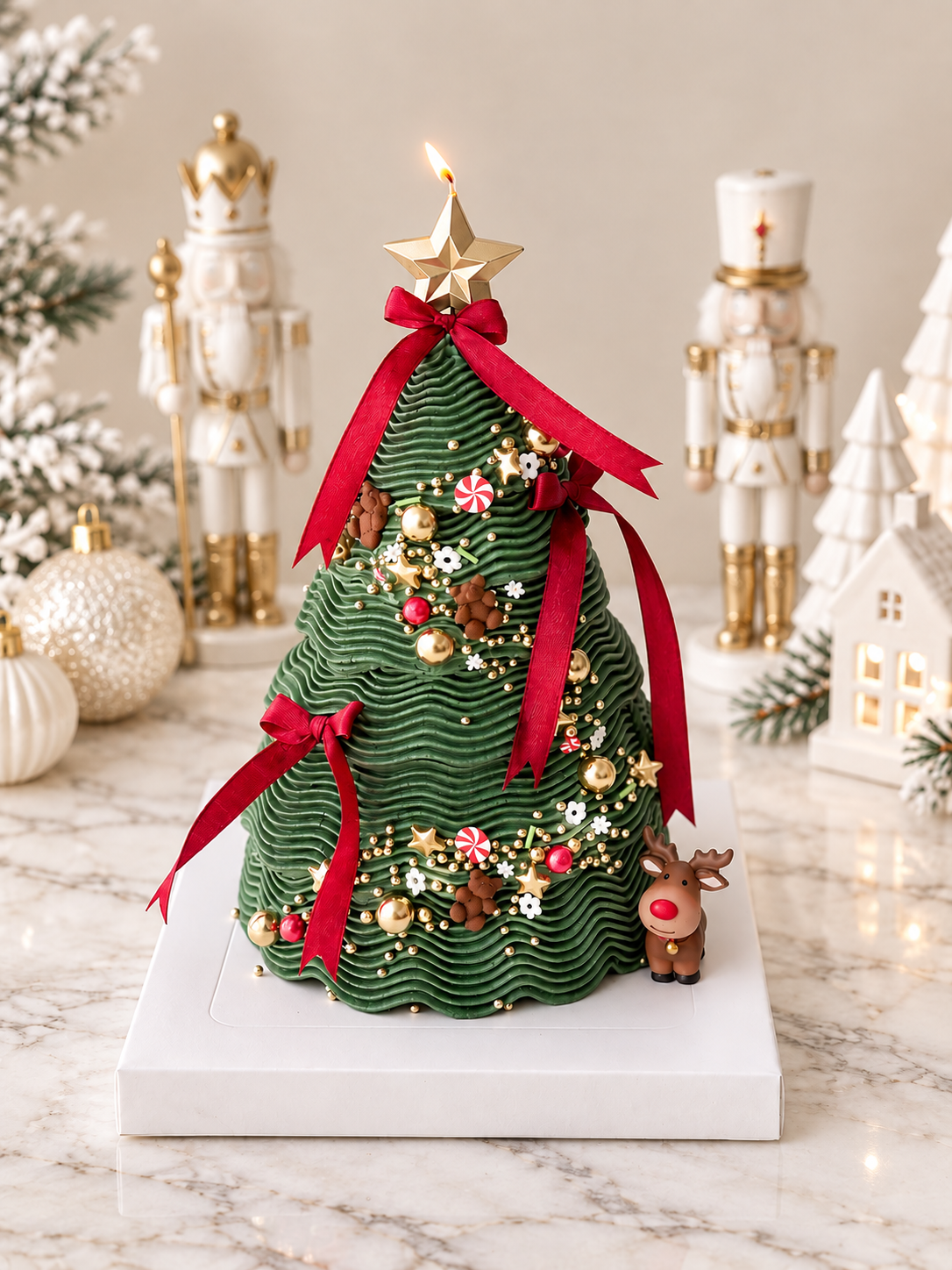 low sugar christmas tree cake delivery singapore